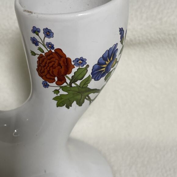 Ireland Two Holder Egg Cup, Multicolor Flowers - Picture 3 of 10